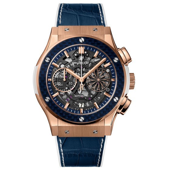 AAA Replica Hublot Classic Fusion AeroFusion Chronograph Mykonos Edition King Gold Mens Watch 525.OQ.0120.LR.MYO17